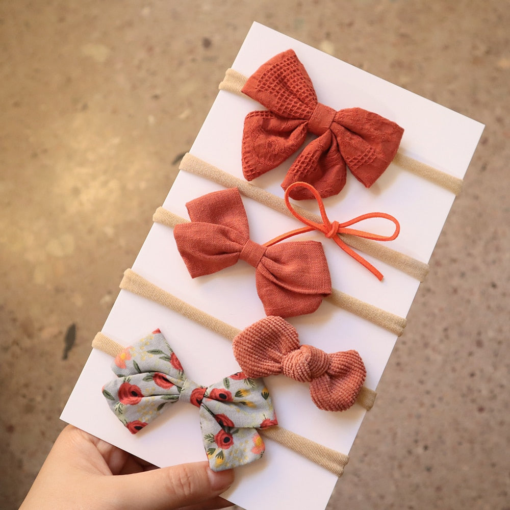 5Pcs/Set Bow Headband