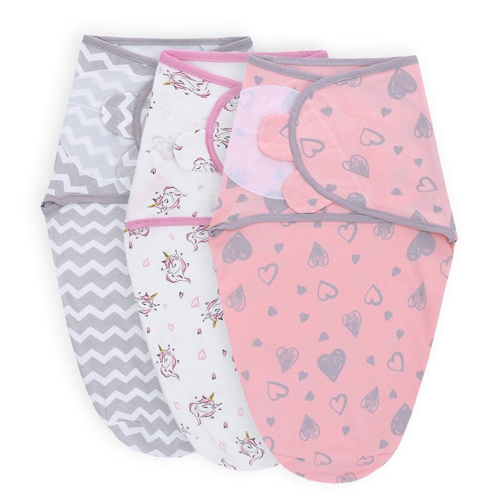 Cartoon Print Swaddle