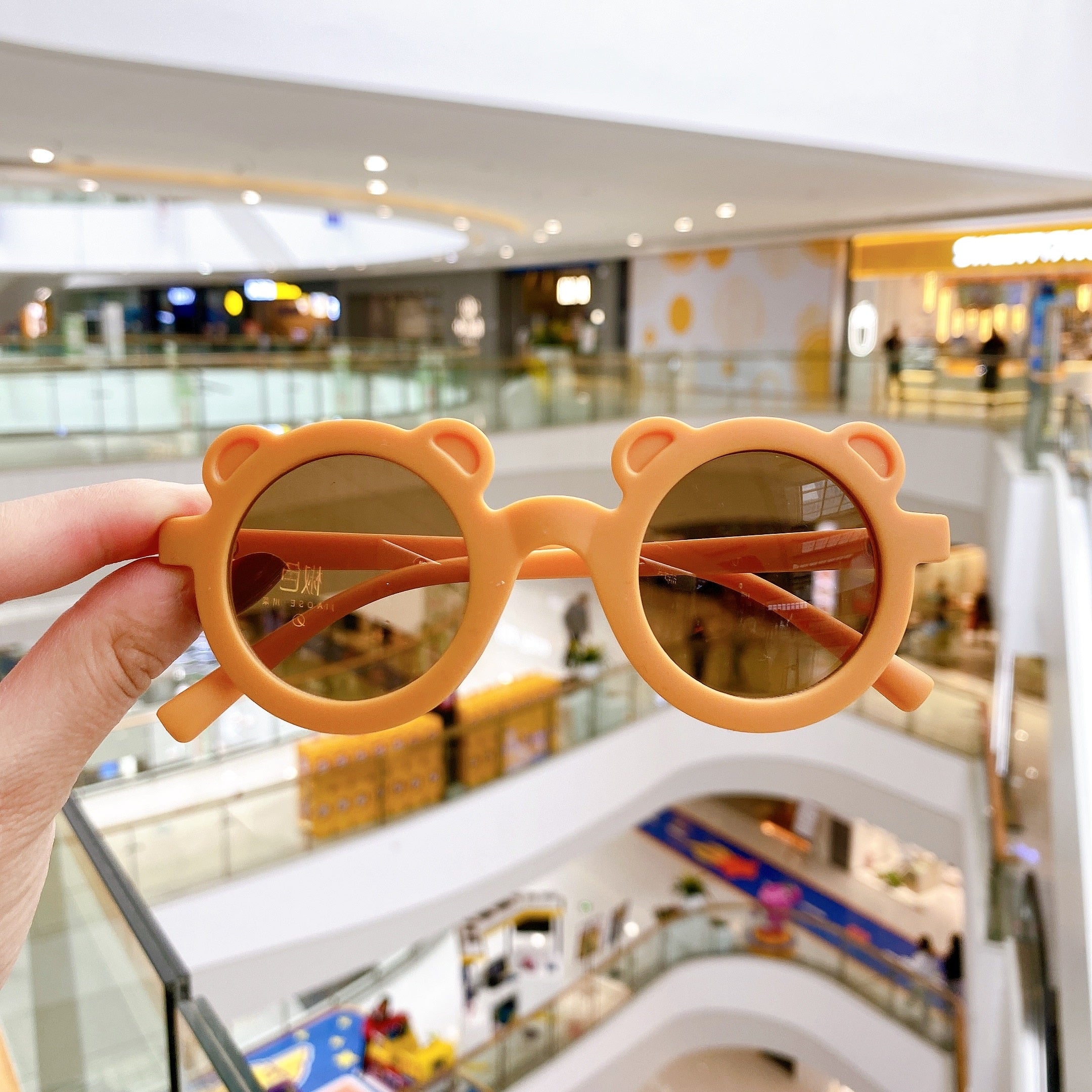 Bear/Flower Shape Round Sunglasses