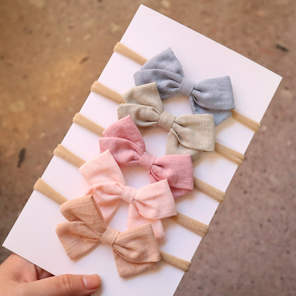 5Pcs/Set Bow Headband