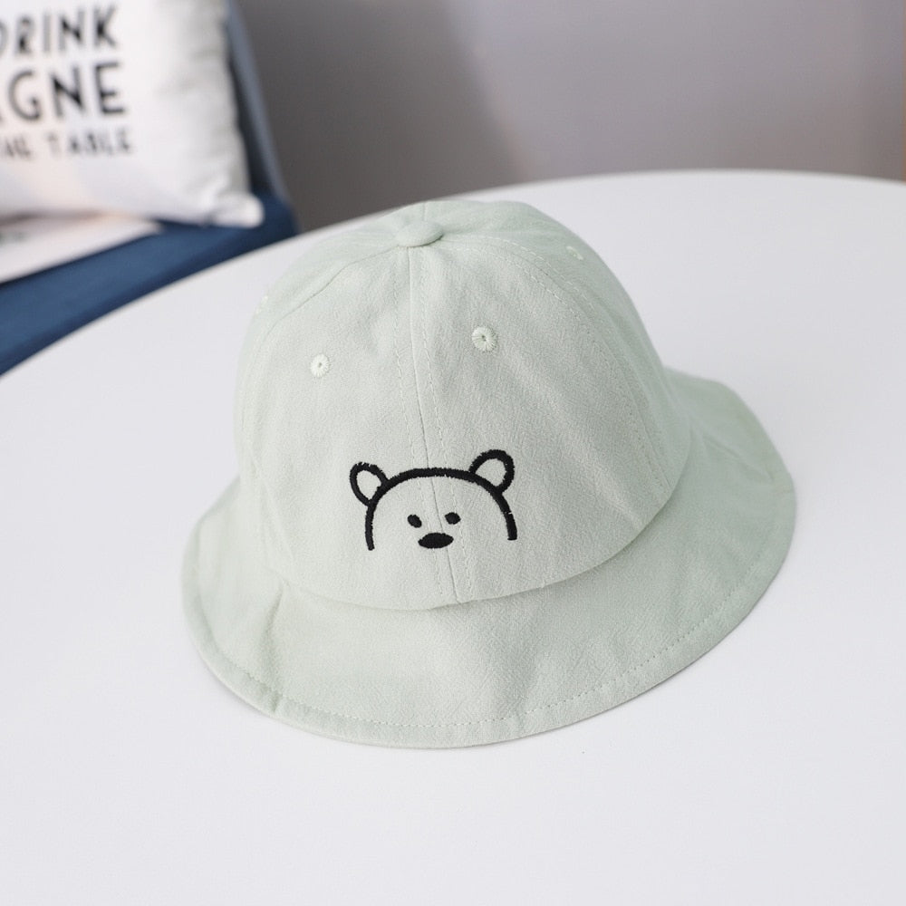 Bear Print Bucket Hat