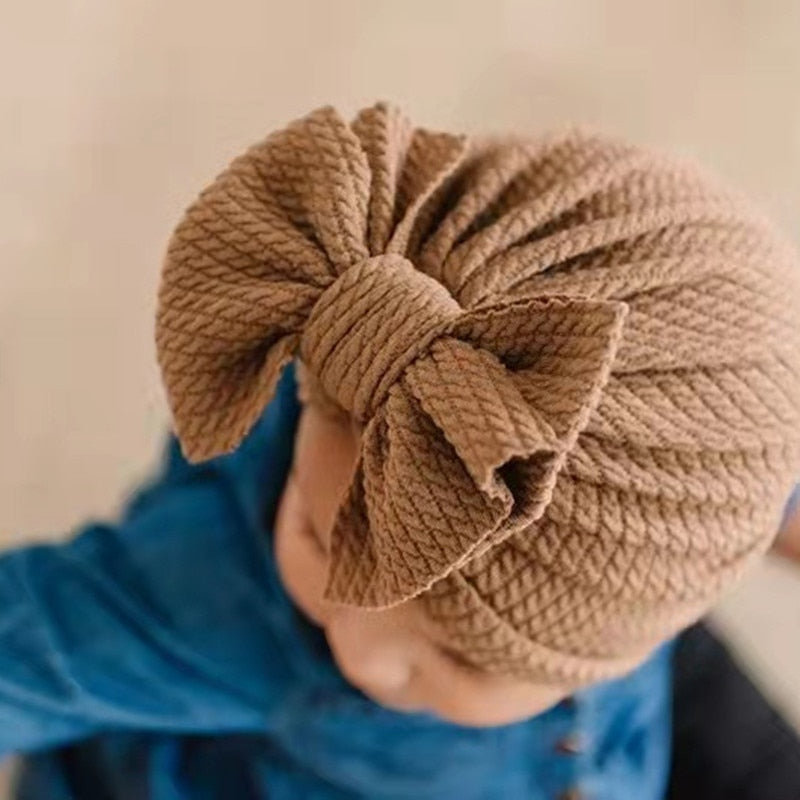 Bow Knot Ribbed Turban