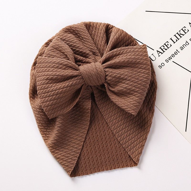 Bow Knot Ribbed Turban