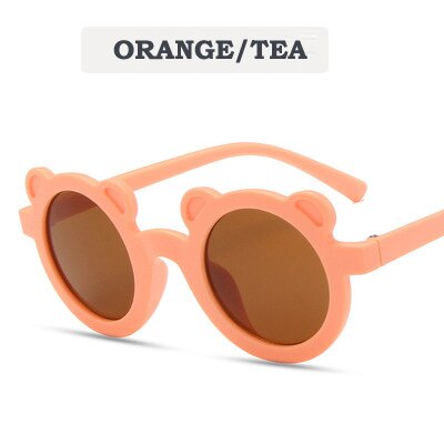 Bear Shape Round Sunglasses