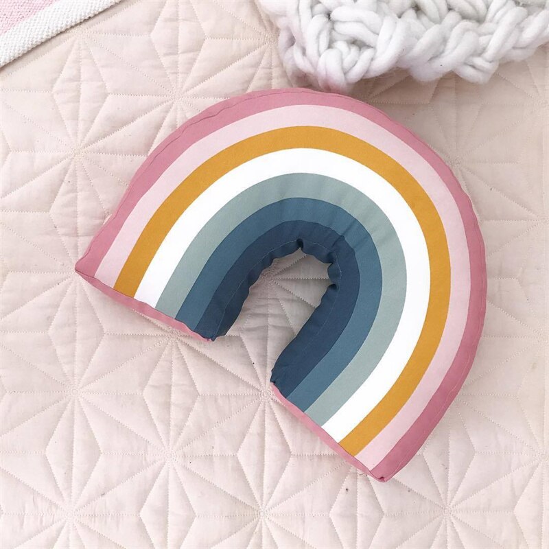 Rainbow Soft Stuffed Cushion