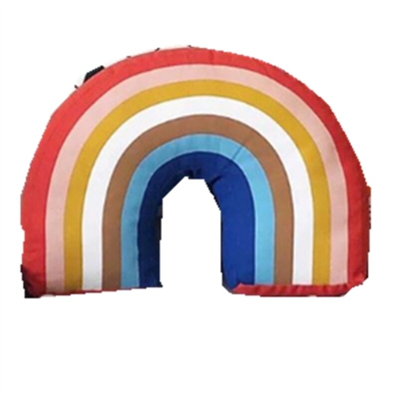 Rainbow Soft Stuffed Cushion