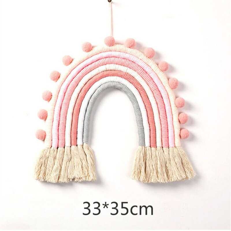 Wall Hanging Rainbow Rope