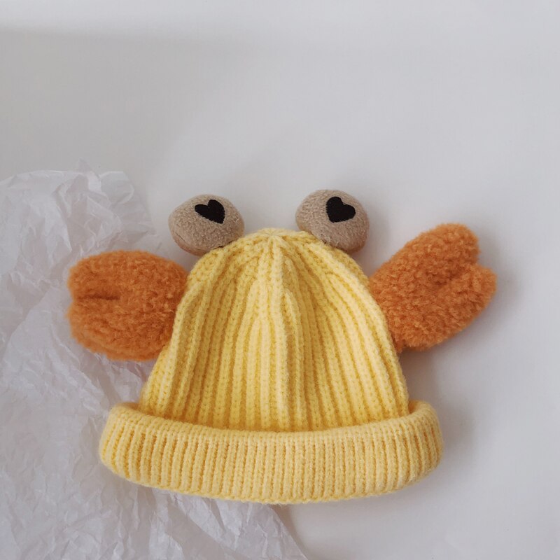 Cartoon Crab Beanie