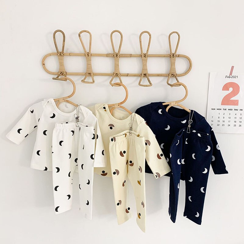 Midnight Moon Pajama Set with Bonnet