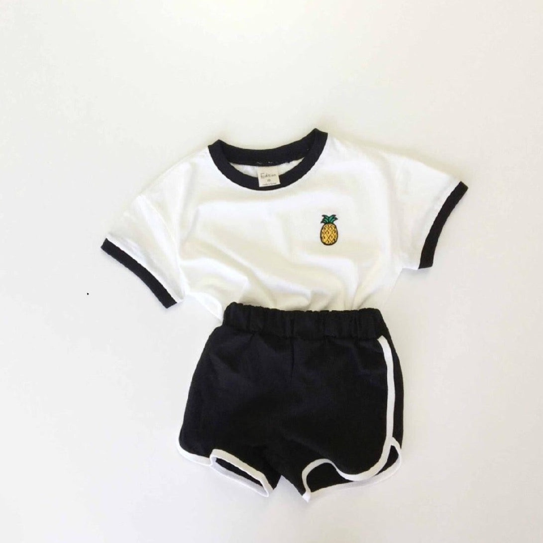 Fruits Casual T-Shirt & Shorts Set