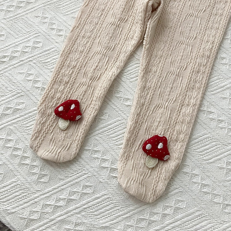 Mushroom Cotton Leggings