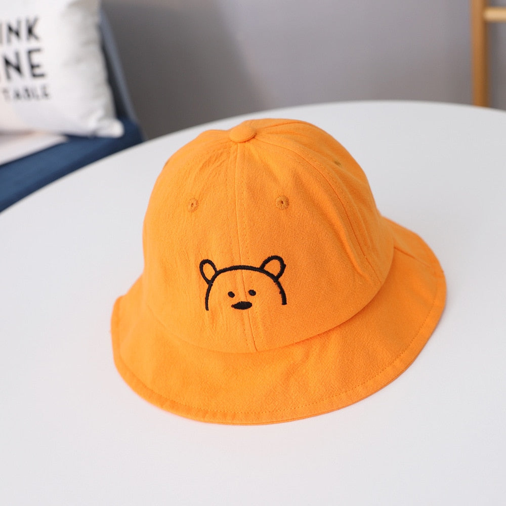 Bear Print Bucket Hat