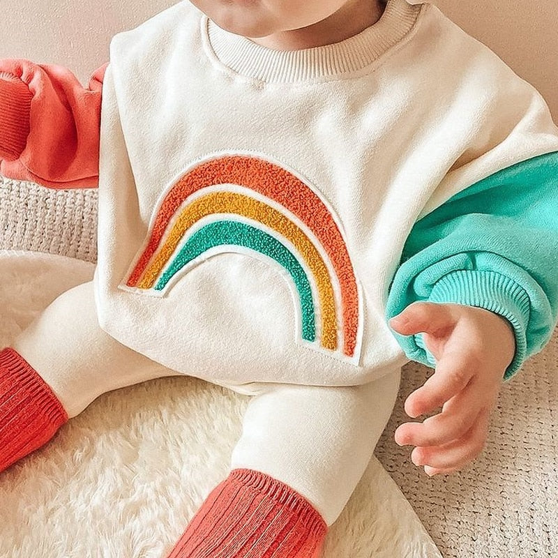 Rainbow Long Sleeve Sweatshirt
