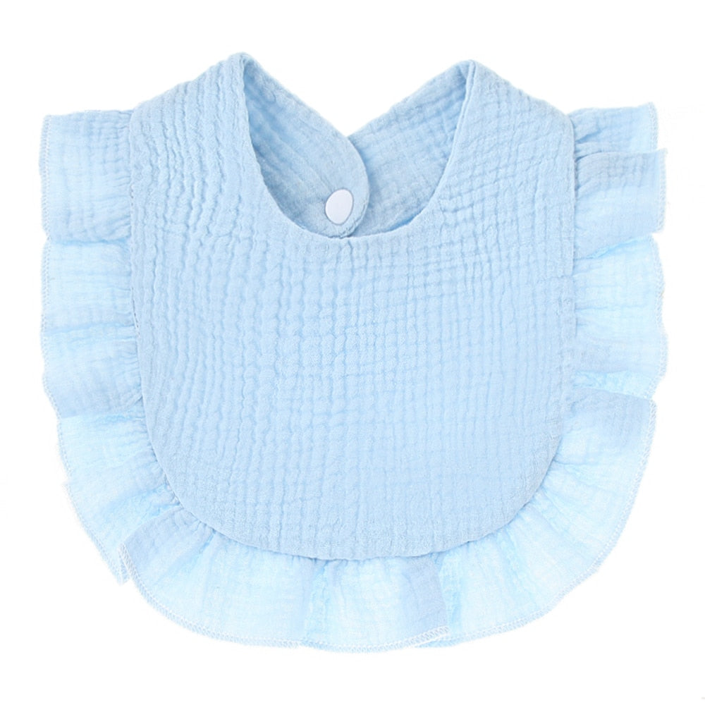 Lace Ruffle Bibs