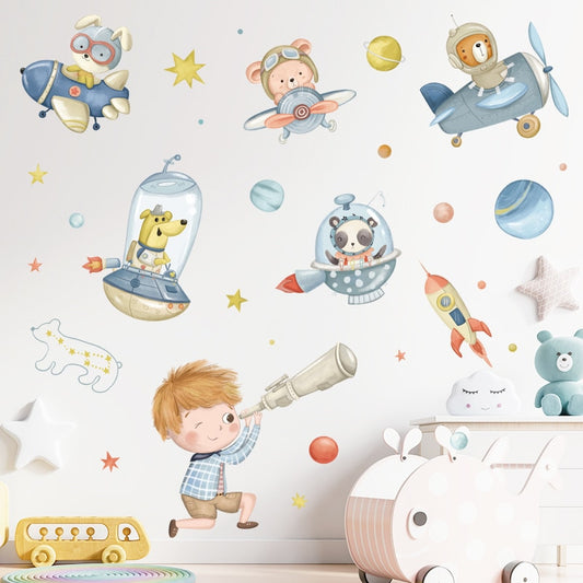 Pilot/Astronaut Wall Stickers