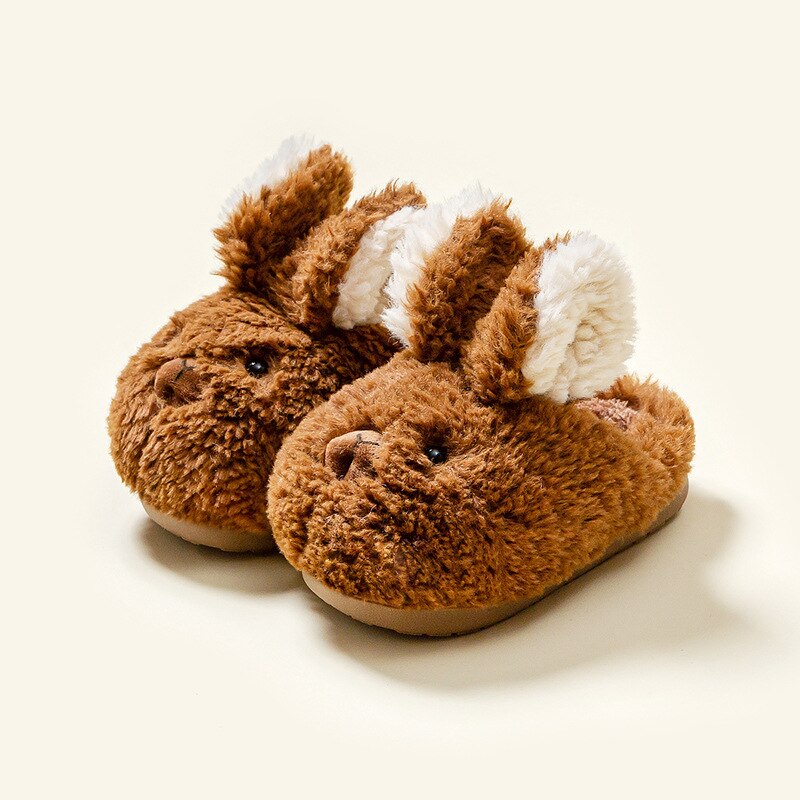 Rabbit Plush Slippers