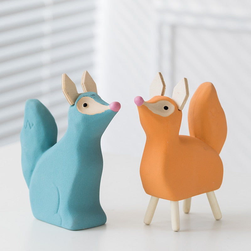 Nordic Ceramic Animal Ornaments