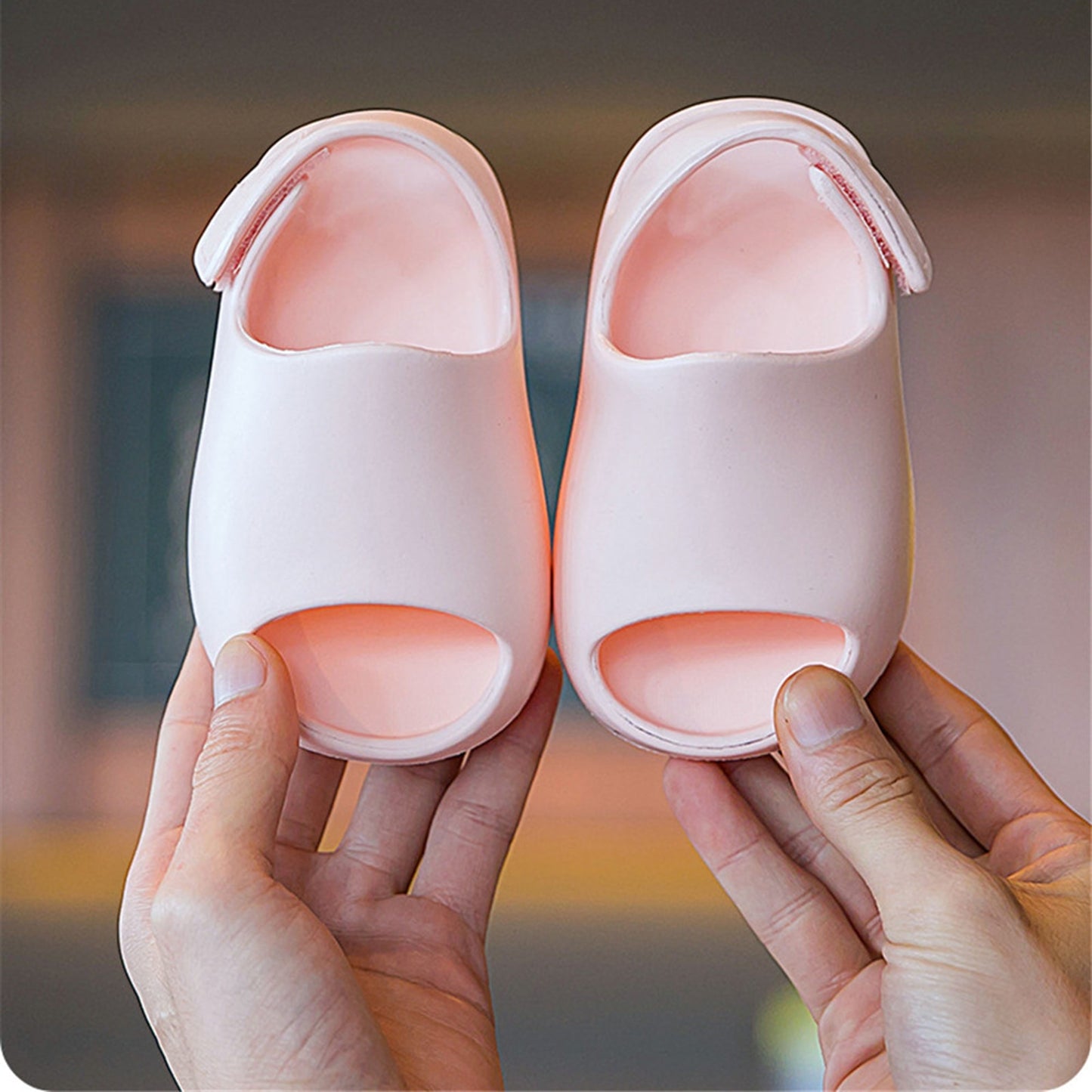 Slides Solid Color Sandals