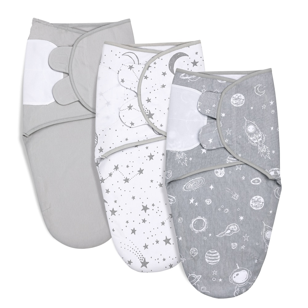 100% Organic Cotton Printed Swaddle