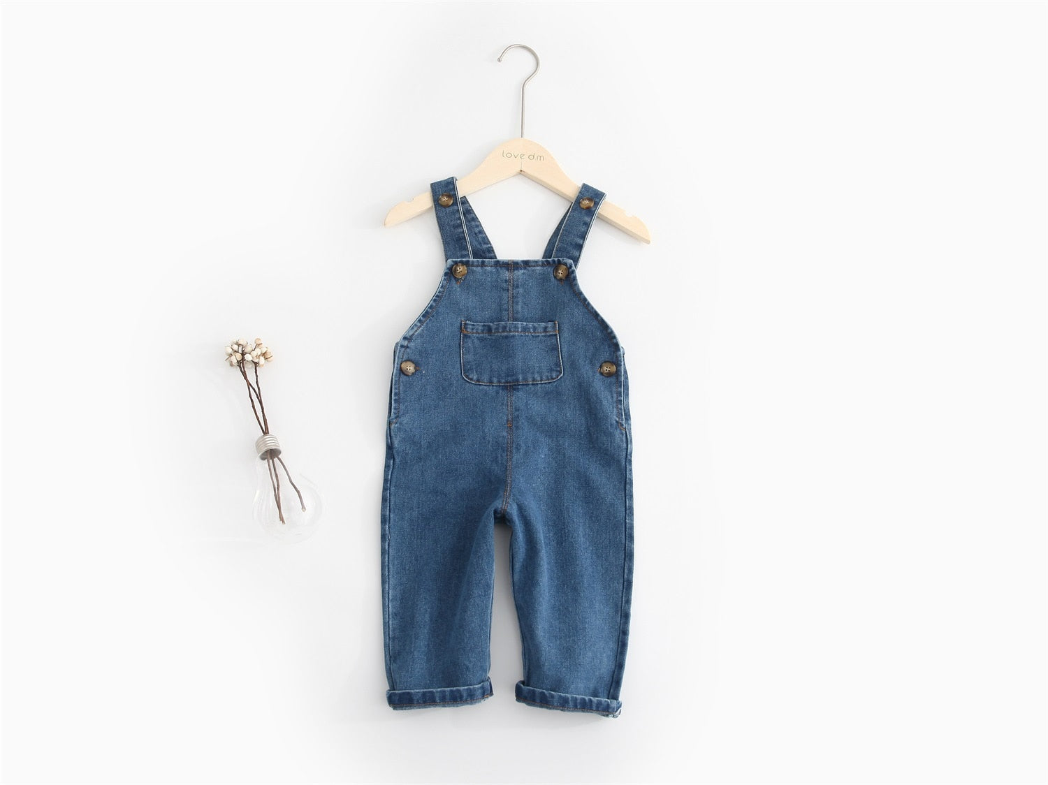 Denim Suspender Trousers