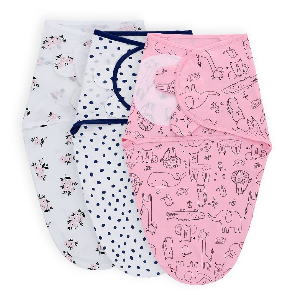 Cartoon Print Swaddle