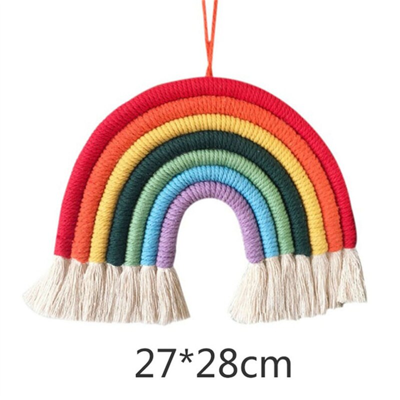 Wall Hanging Rainbow Rope