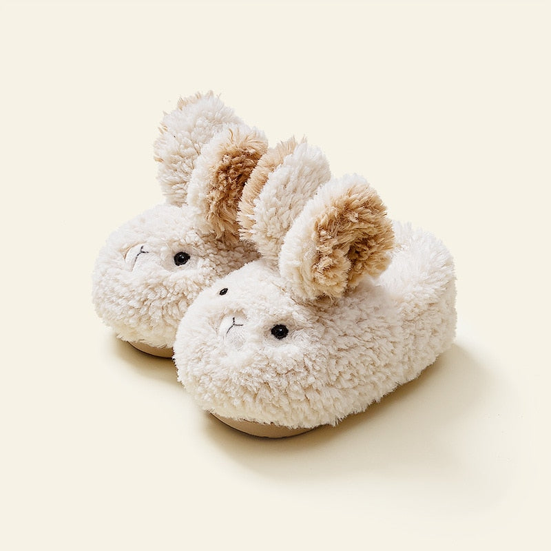 Rabbit Plush Slippers