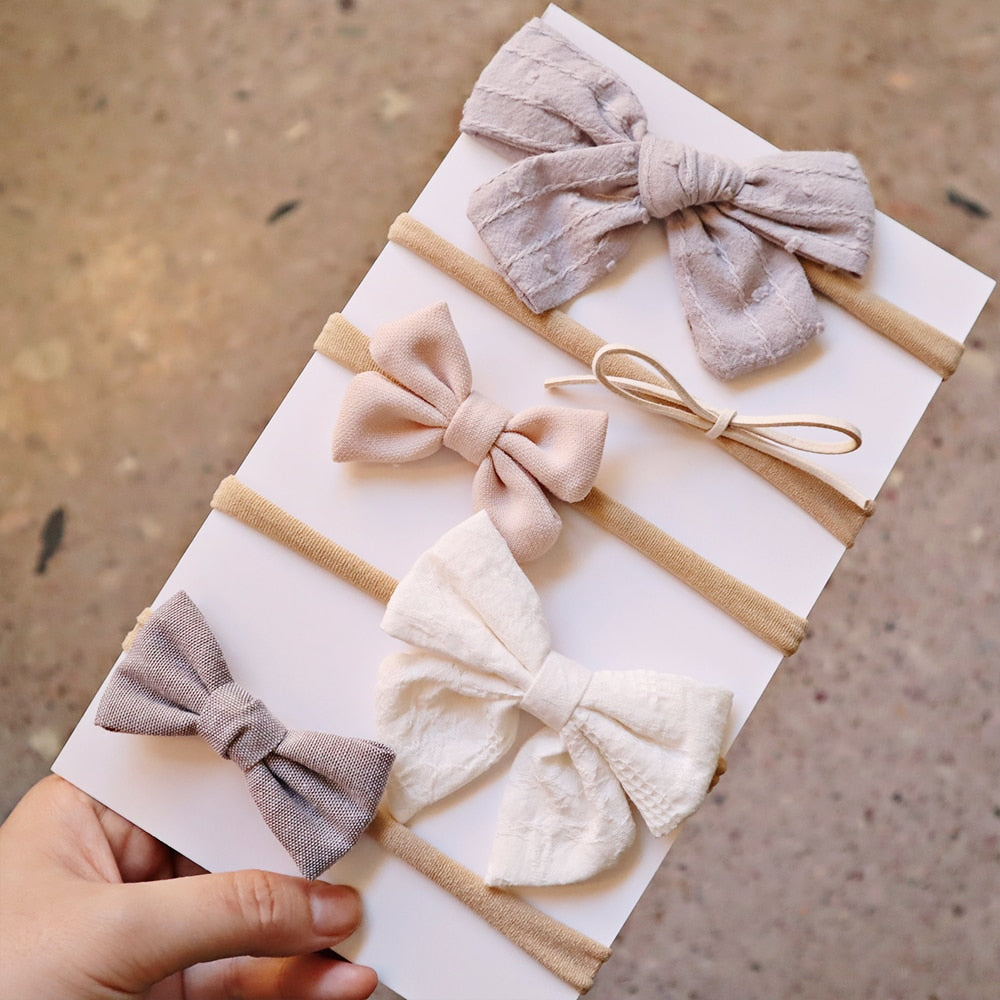 5Pcs/Set Bow Headband