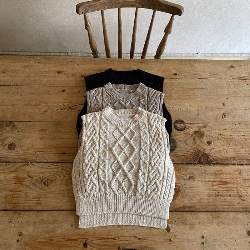Knitwear Sleeveless Sweater