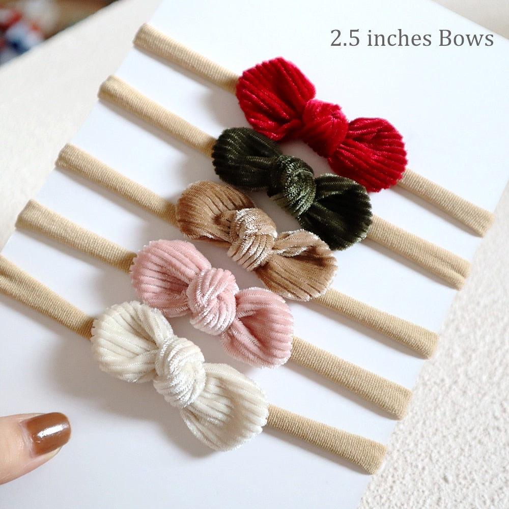 5Pcs/Set Bow Headband