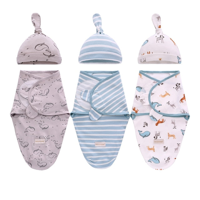 Cartoon Print Swaddle