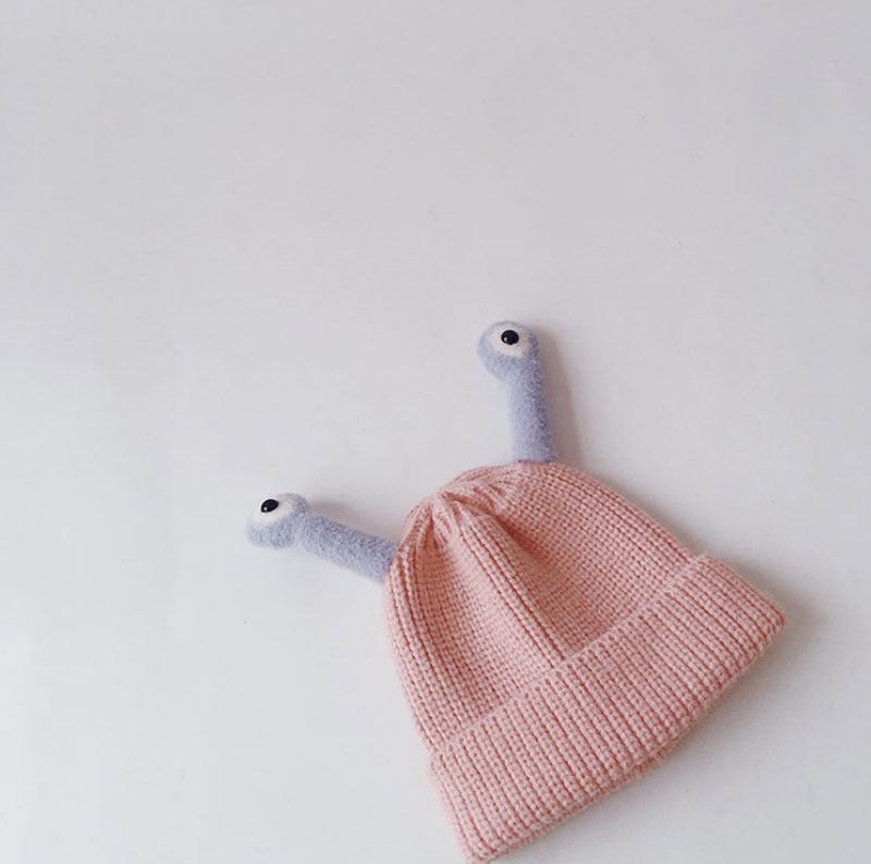 Cute Eyes Knitted Beanie