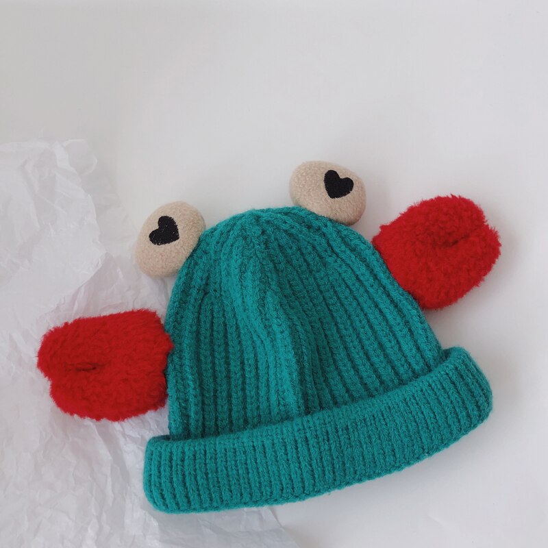 Cartoon Crab Beanie