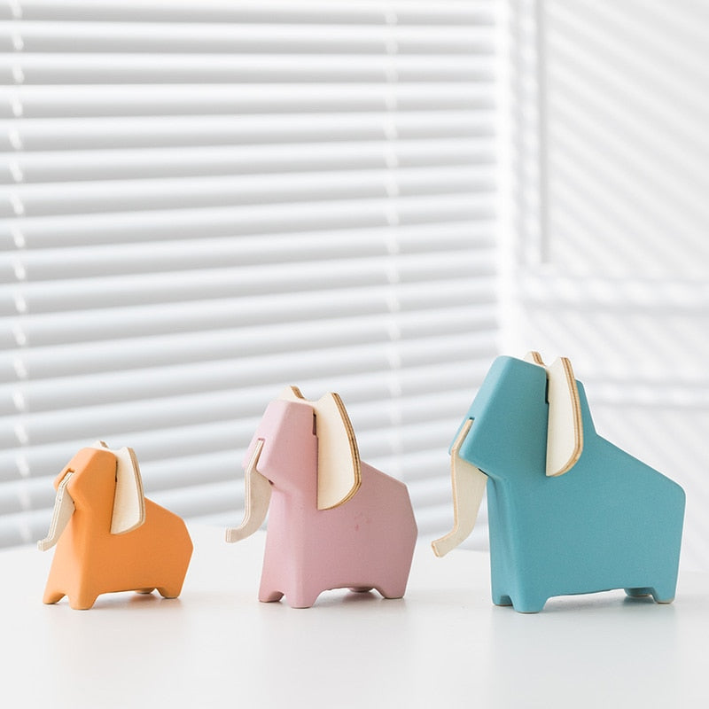 Nordic Ceramic Animal Ornaments