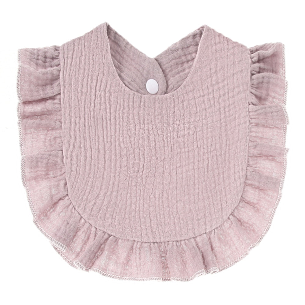 Lace Ruffle Bibs