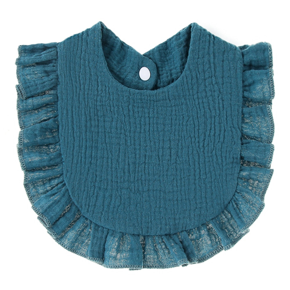 Lace Ruffle Bibs