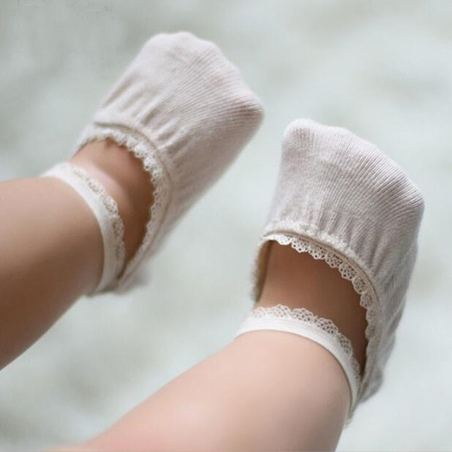 Socks With Lace Rubber