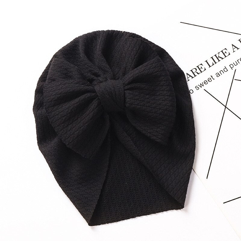 Bow Knot Ribbed Turban