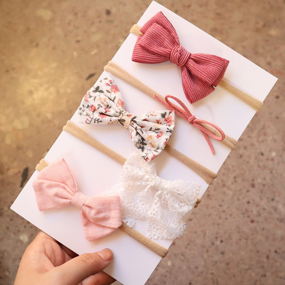 5Pcs/Set Bow Headband