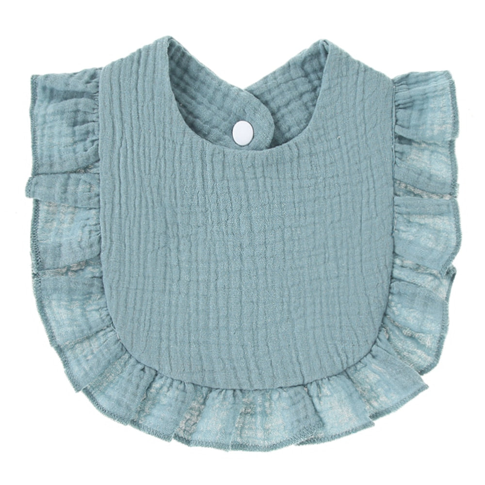 Lace Ruffle Bibs