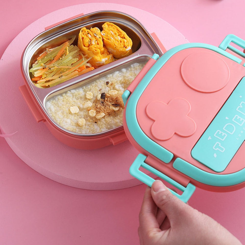 Square Stainless Steel Lunch Box