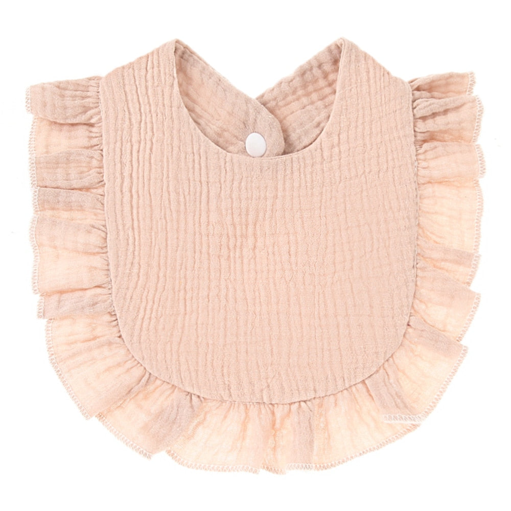 Lace Ruffle Bibs