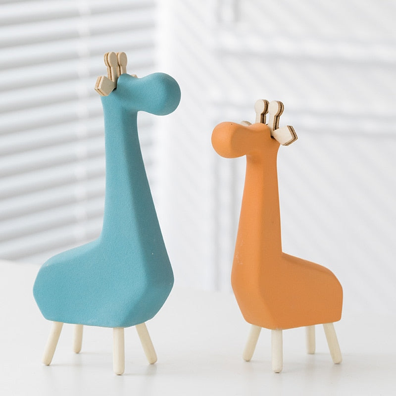 Nordic Ceramic Animal Ornaments