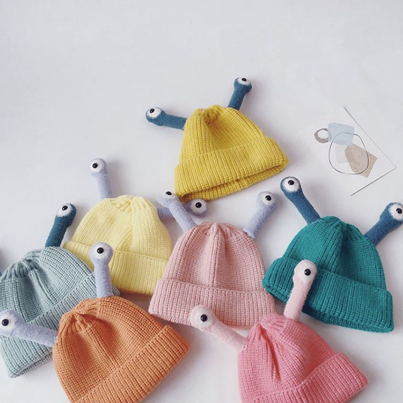 Cute Eyes Knitted Beanie