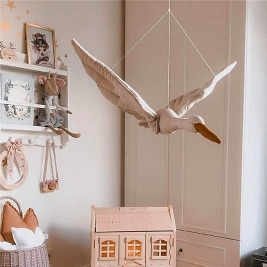 Wall Hanging Swan Stuffed Doll