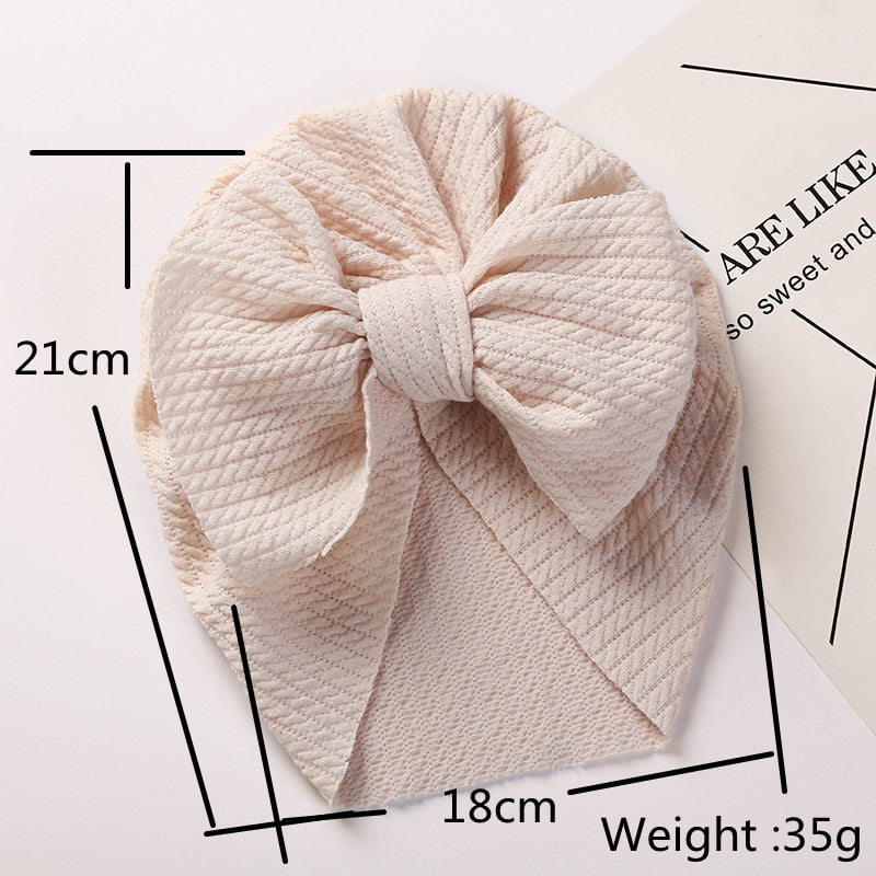 Bow Knot Ribbed Turban