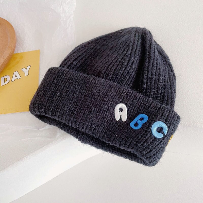 ABCD Knitted Beanie Hat