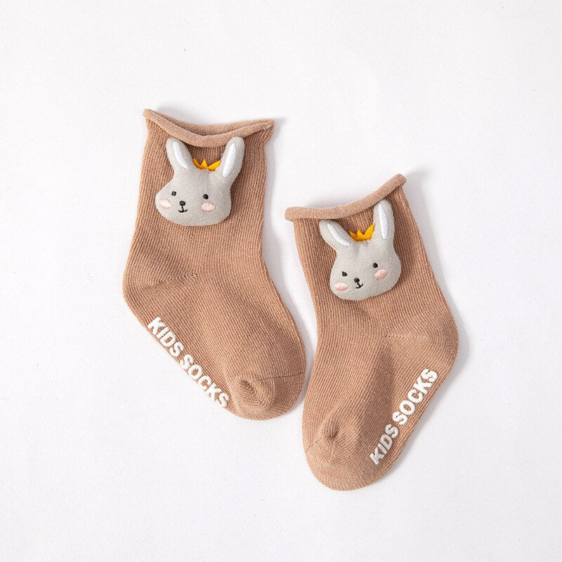 Animals Doll Non-slip Socks