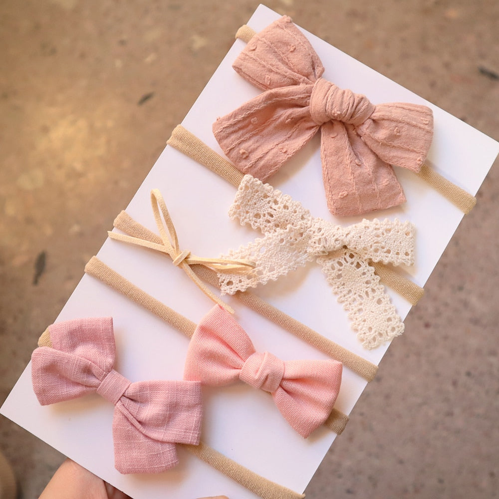 5Pcs/Set Bow Headband