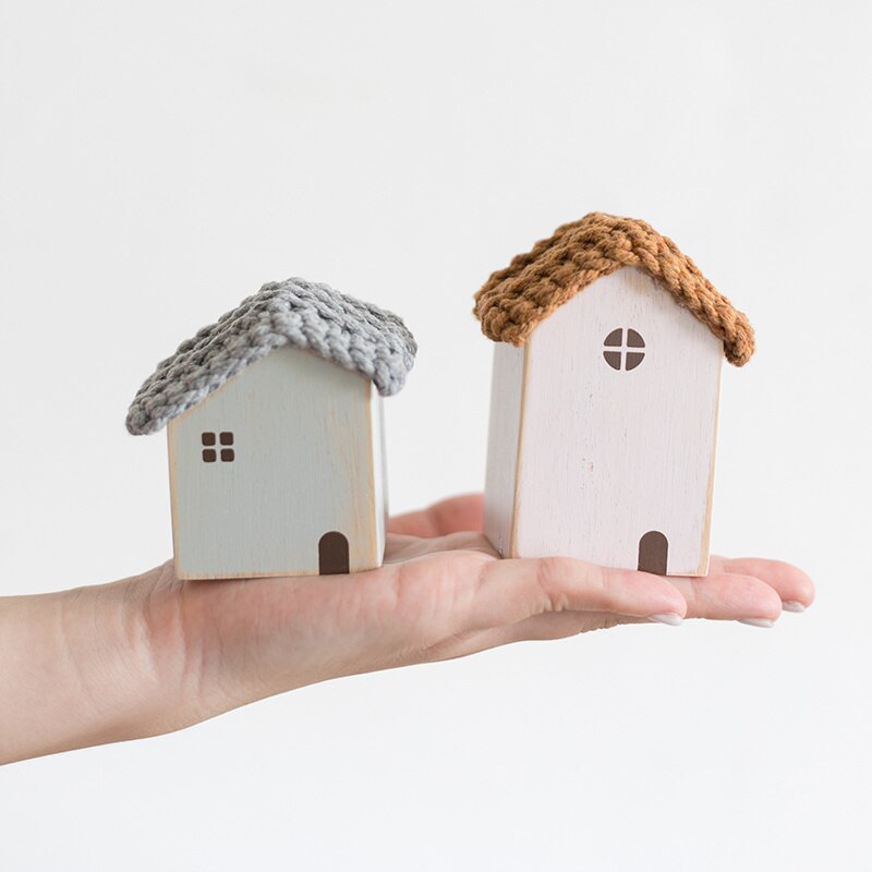 Japan Style Wooden House Miniature Craft